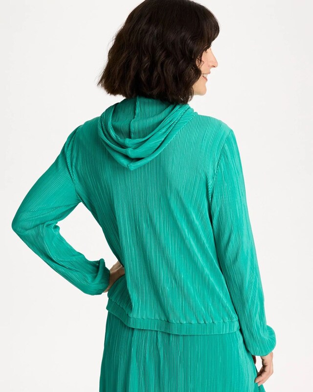 Zenergy Micro Plisse Hooded Jacket - image 3